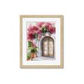 Picture of Red Floral Arch _GroupedProduct_Rectangle_Portrait_Framed_Matted_
