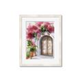 Picture of Red Floral Arch _GroupedProduct_Rectangle_Portrait_Framed_Matted_