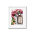 Picture of Red Floral Arch _GroupedProduct_Rectangle_Portrait_Framed_Matted_