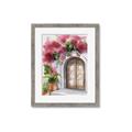 Picture of Red Floral Arch _GroupedProduct_Rectangle_Portrait_Framed_Matted_