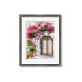Picture of Red Floral Arch _GroupedProduct_Rectangle_Portrait_Framed_Matted_