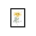 Picture of Yellow Floral I  _GroupedProduct_Rectangle_Portrait_Framed_Matted_