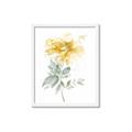 Picture of Yellow Floral I  _GroupedProduct_Rectangle_Portrait_Framed_Matted_