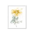 Picture of Yellow Floral I  _GroupedProduct_Rectangle_Portrait_Framed_Matted_