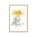 Picture of Yellow Floral I  _GroupedProduct_Rectangle_Portrait_Framed_Matted_