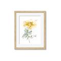 Picture of Yellow Floral I  _GroupedProduct_Rectangle_Portrait_Framed_Matted_