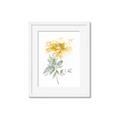 Picture of Yellow Floral I  _GroupedProduct_Rectangle_Portrait_Framed_Matted_