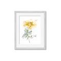 Picture of Yellow Floral I  _GroupedProduct_Rectangle_Portrait_Framed_Matted_