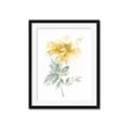 Picture of Yellow Floral I  _GroupedProduct_Rectangle_Portrait_Framed_Matted_