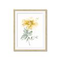 Picture of Yellow Floral I  _GroupedProduct_Rectangle_Portrait_Framed_Matted_