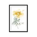 Picture of Yellow Floral I  _GroupedProduct_Rectangle_Portrait_Framed_Matted_