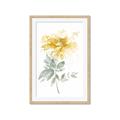 Picture of Yellow Floral I  _GroupedProduct_Rectangle_Portrait_Framed_Matted_