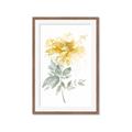 Picture of Yellow Floral I  _GroupedProduct_Rectangle_Portrait_Framed_Matted_