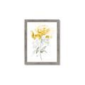 Picture of Yellow Floral II  _GroupedProduct_Rectangle_Portrait_Framed_Matted_