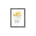 Picture of Yellow Floral II  _GroupedProduct_Rectangle_Portrait_Framed_Matted_