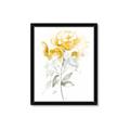 Picture of Yellow Floral II  _GroupedProduct_Rectangle_Portrait_Framed_Matted_