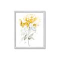 Picture of Yellow Floral II  _GroupedProduct_Rectangle_Portrait_Framed_Matted_