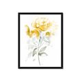 Picture of Yellow Floral II  _GroupedProduct_Rectangle_Portrait_Framed_Matted_