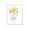 Picture of Yellow Floral II  _GroupedProduct_Rectangle_Portrait_Framed_Matted_
