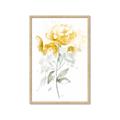Picture of Yellow Floral II  _GroupedProduct_Rectangle_Portrait_Framed_Matted_