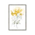 Picture of Yellow Floral II  _GroupedProduct_Rectangle_Portrait_Framed_Matted_