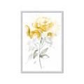 Picture of Yellow Floral II  _GroupedProduct_Rectangle_Portrait_Framed_Matted_