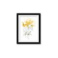 Picture of Yellow Floral II  _GroupedProduct_Rectangle_Portrait_Framed_Matted_