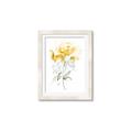 Picture of Yellow Floral II  _GroupedProduct_Rectangle_Portrait_Framed_Matted_