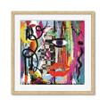 Picture of Face Collage _GroupedProduct_Square_Framed_Matted_