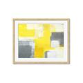 Picture of Sunshine Abstract _GroupedProduct_Rectangle_Landscape_Framed_Matted_