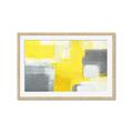 Picture of Sunshine Abstract _GroupedProduct_Rectangle_Landscape_Framed_Matted_