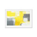 Picture of Sunshine Abstract _GroupedProduct_Rectangle_Landscape_Framed_Matted_