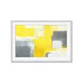 Picture of Sunshine Abstract _GroupedProduct_Rectangle_Landscape_Framed_Matted_