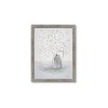Picture of White Pretty Flower  Neutral _GroupedProduct_Rectangle_Portrait_Framed_Matted_