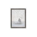 Picture of White Pretty Flower  Neutral _GroupedProduct_Rectangle_Portrait_Framed_Matted_