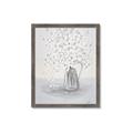 Picture of White Pretty Flower  Neutral _GroupedProduct_Rectangle_Portrait_Framed_Matted_