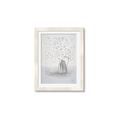 Picture of White Pretty Flower  Neutral _GroupedProduct_Rectangle_Portrait_Framed_Matted_