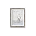 Picture of White Pretty Flower  Neutral _GroupedProduct_Rectangle_Portrait_Framed_Matted_