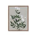 Picture of White flower III _GroupedProduct_Rectangle_Portrait_Framed_Matted_