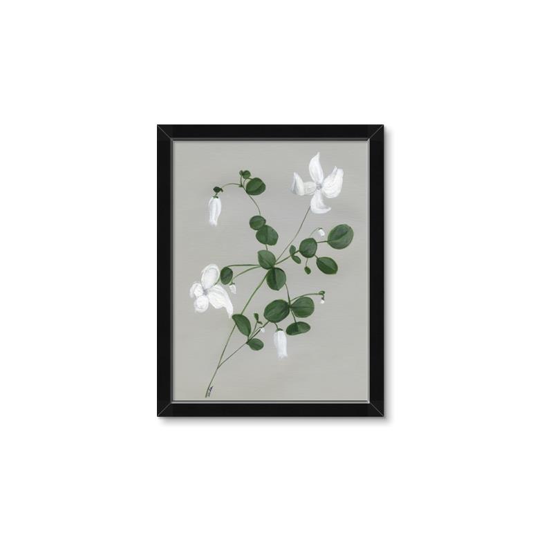 Picture of White flower IV _GroupedProduct_Rectangle_Portrait_Framed_Matted_