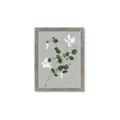 Picture of White flower IV _GroupedProduct_Rectangle_Portrait_Framed_Matted_