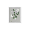 Picture of White flower IV _GroupedProduct_Rectangle_Portrait_Framed_Matted_