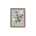 Picture of White flower IV _GroupedProduct_Rectangle_Portrait_Framed_Matted_