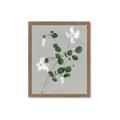 Picture of White flower IV _GroupedProduct_Rectangle_Portrait_Framed_Matted_