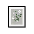 Picture of White flower IV _GroupedProduct_Rectangle_Portrait_Framed_Matted_