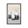 Picture of Dripping Vases _GroupedProduct_Rectangle_Portrait_Framed_Matted_