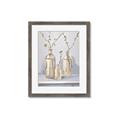 Picture of Stems in Vases _GroupedProduct_Rectangle_Portrait_Framed_Matted_