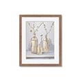 Picture of Stems in Vases _GroupedProduct_Rectangle_Portrait_Framed_Matted_