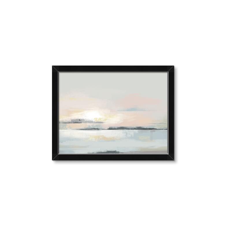 Picture of Peaceful Coastal Landscape _GroupedProduct_Rectangle_Landscape_Framed_Matted_