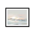 Picture of Peaceful Coastal Landscape _GroupedProduct_Rectangle_Landscape_Framed_Matted_
